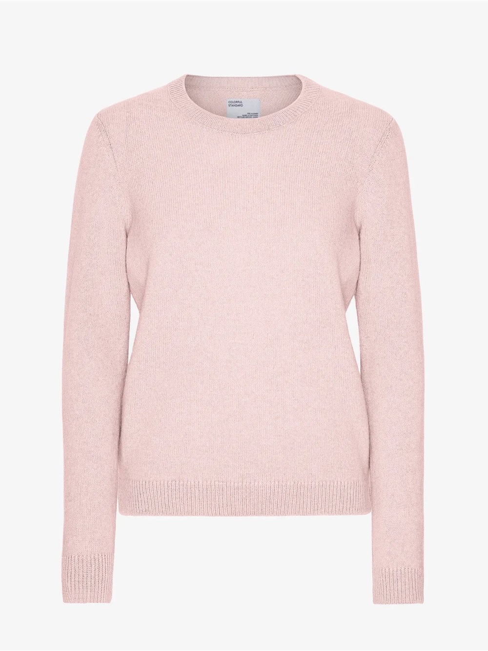 Colorful Standard faded Pink Crewneck merino wool Sweater